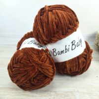 Бембі Бебі (Bambi Baby) 100г/110м 60 коричневий велюр