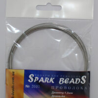Spark Beads Проволка для рукоделия №3101 d 1,0 мм 4м серебро