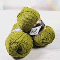 Алізе Ланаголд Класік (Alize LanaGold Classic) 100г/240м 758 травяний чай