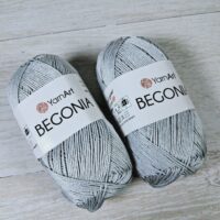 ЯрнАрт Бегонія (YarnArt Begonia) 50г/169м 4920 світло-сiрий