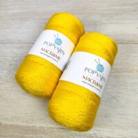 ПопЯрн Макраме (PopYarn Macrame) 100г/140м 021 мiмоза