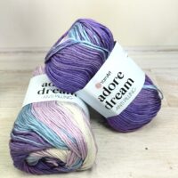 ЯрнАрт Адоре Дрiм (YarnArt Adore Dream) 100г/280м 1056 блакитно-фіолетовий