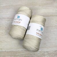 ПопЯрн Макраме (PopYarn Macrame) 100г/140м 006 крем