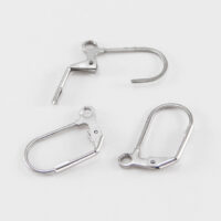 Швензы Нержавеющая сталь Крючок 15*15*0,8мм Платина