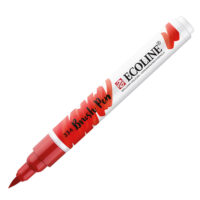 Маркер універсальний акварельний Ecoline Brush Pen №334 яскраво червона