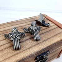 Ніжка С-012-2 стара латунь 33*28мм метал