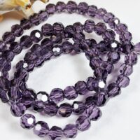 Скло куля 6мм 100шт аметистова 6950