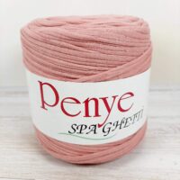 Шнур Бед Ярн Пеня (Bead Yarn Penye) 650г/120м рожевий трикотаж