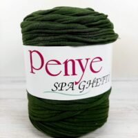 Шнур Бед Ярн Пеня (Bead Yarn Penye) 650г/120м зелений трикотаж