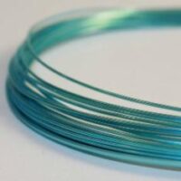Проволка художественная алюминиевая круглая d:1,5мм 5м 7702-17 голубо