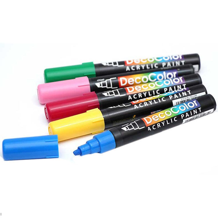 Маркер універсальний акриловий Marvy 5мм глянсовий 315-S №9 рожевий