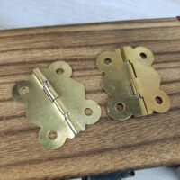 Петля G-002 золото 17*18мм