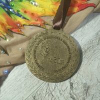 Медаль  художественная гимнастика 6см