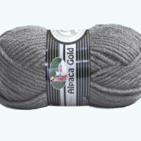 Мадам Трікоте Альпака голд (Madame Tricote Alpaca Gold) 100г/120м 008 темно-сірий