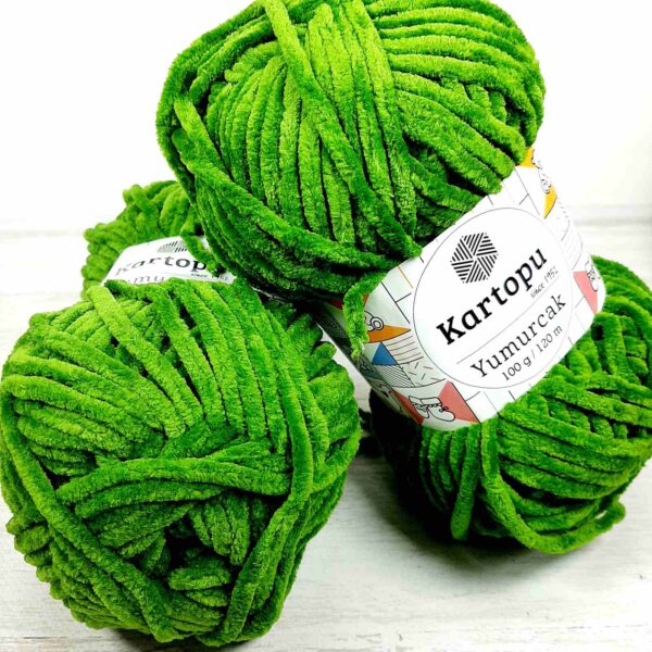 Картопу Юмурчак (Kartopu Yumurcak) 100г/120м К469 зелень