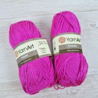 Ярнарт Етамін (YarnArt Etamin) 30г/180м 437 яскраво-рожевий