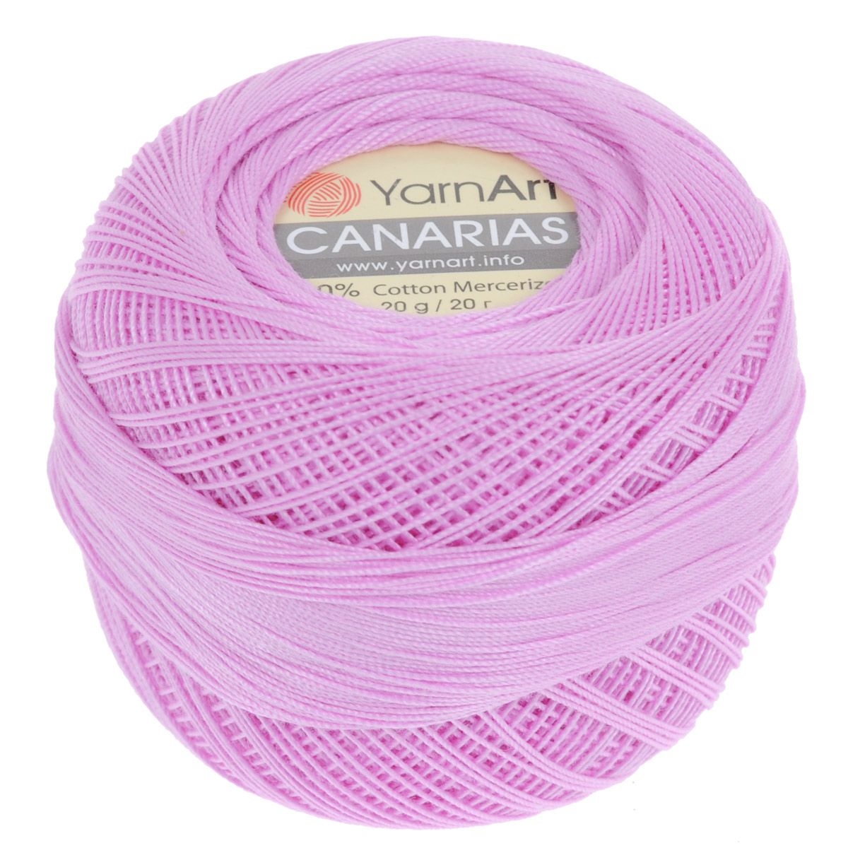 Ярнарт Канаріс (YarnArt Canarias) 20г/203м 6319 рожевий