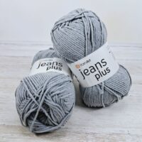 ЯрнАрт Джинс Плюс (YarnArt Jeans Plus) 100г/160м 46 сірий