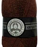 Мадам Трікоте Ангора (Madame Tricote Angora) 100г/500м 083 темно-коричневий