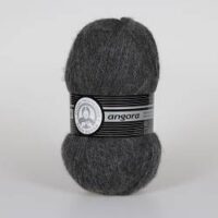 Мадам Трікоте Ангора (Madame Tricote Angora) 100г/500м 009 темно-сірий