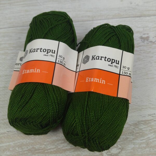 Картопу Етамін (Kartopu Etamin) 30г/150м К417 зелений