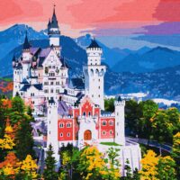 Картина за номерами КНО2814 Казкова Німеччина 40*50см