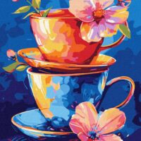 Картина за номерами КНО5123 Таэмниця чаювання 30*40см