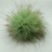 Помпон Песец 12-14см салатовый