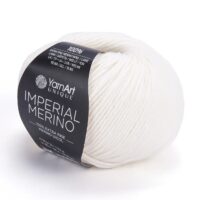 Ярнарт Імперіал Меріно (YarnArt Imperial Merino) 50г/100м 3302 білий