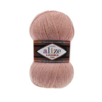 Алізе Ланаголд Файн (Alize LanaGold Fine) 100г/390м 173 в'яла троянда