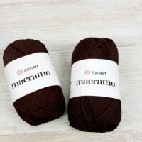 Ярнарт Макраме (YarnArt Macrame) 90г/130м 157 шоколад