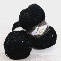 Алізе Сал Абіен (Alize Sal Abiye) 100г/410м 060 чорний