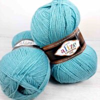 Алізе Ланаголд Файн (Alize LanaGold Fine) 100г/390м 462 морська зелень