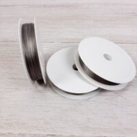 Тросик для бижутерии серебрянный TDB