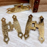 Петля D-075-10 золото 65*33мм