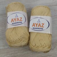 Аяз Макраме (Ayaz Makrеme) 100г/140м 1218 пісочний