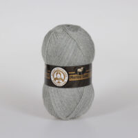 Мадам Трікоте Меріно Голд Нью (Madame Tricote Merino Gold New) 100г/400м 007 сірий