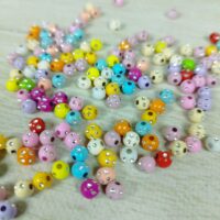 Намисини 6мм Мікс пастель 10г с05810