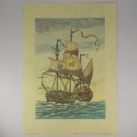 Арт постер репродукція "Морська №1" 18*25см