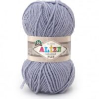 Алізе Ланаголд Плюс (Alize LanaGold Plus) 100г/140м 200 сірий