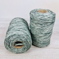 Шнур ПЕФ 3мм 200г/100м без наповнювача №138шалфей + №21т.м'ята