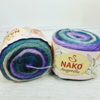 Нако Ангорела (Nako Angorella) 100г/400м 87571 бірюзово-бузковий
