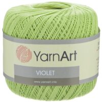 ЯрнАрт Віолет (YarnArt Violet) 50г/282м 5352 салатовий