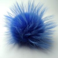 Помпон Енот 14-16см Синий