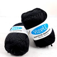 Візел Синтетик Макраме (Vizell Sentetic Macrome) 100г/140м 940 чорний