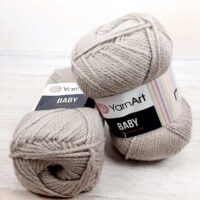 ЯрнАрт Бебі (YarnArt Baby) 50г/150м 857 світлий беж
