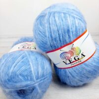 Вега Фешион (Vega Fashion) 100г/230м блакитний меланж