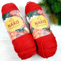 Нако Мона Ліза (Nako Mona Lisa) 100г/172м 98338 червоний