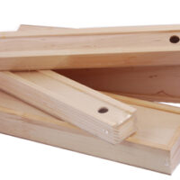 Пенал для кисточек деревянный 38*4,9*3см ПК6 Rosa