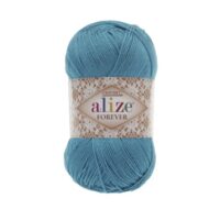 Алізе Фореве (Alize Flower Crochet) 50г/300м 016 блакитний